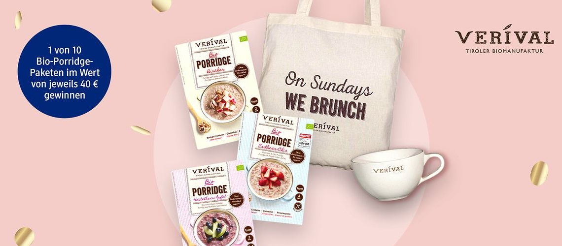 VERIVAL Bio-Porridge-Produktpaketen Gewinnspiel