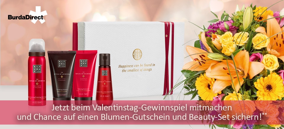Valentinstag Gewinnspiel Burda