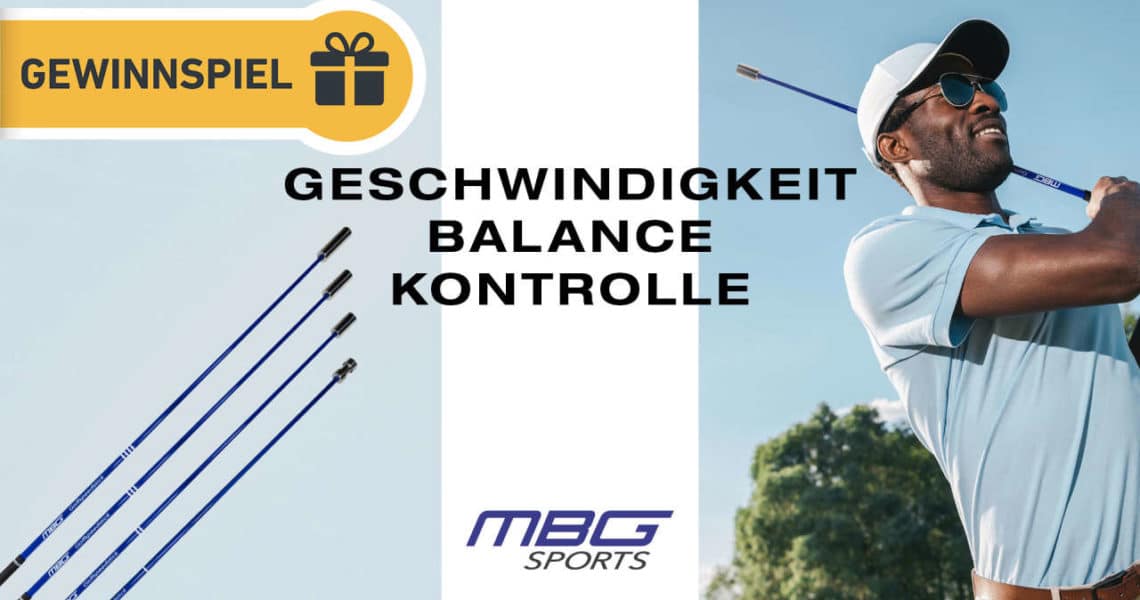 MBG Golfspeedsticks Gewinnspiel