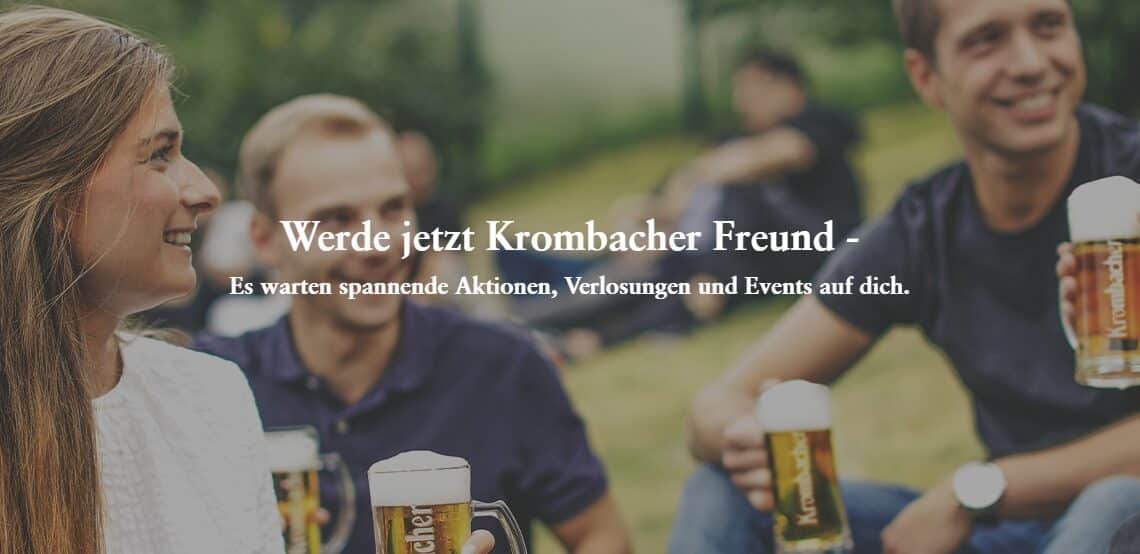 Krombacher Freunde Gratis