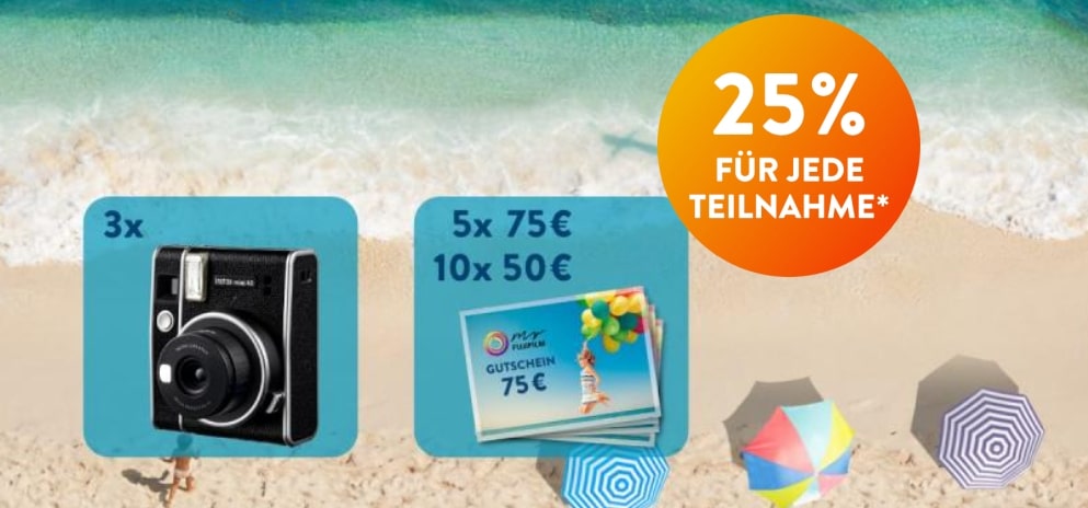 myFUJIFILM Gewinnspiel