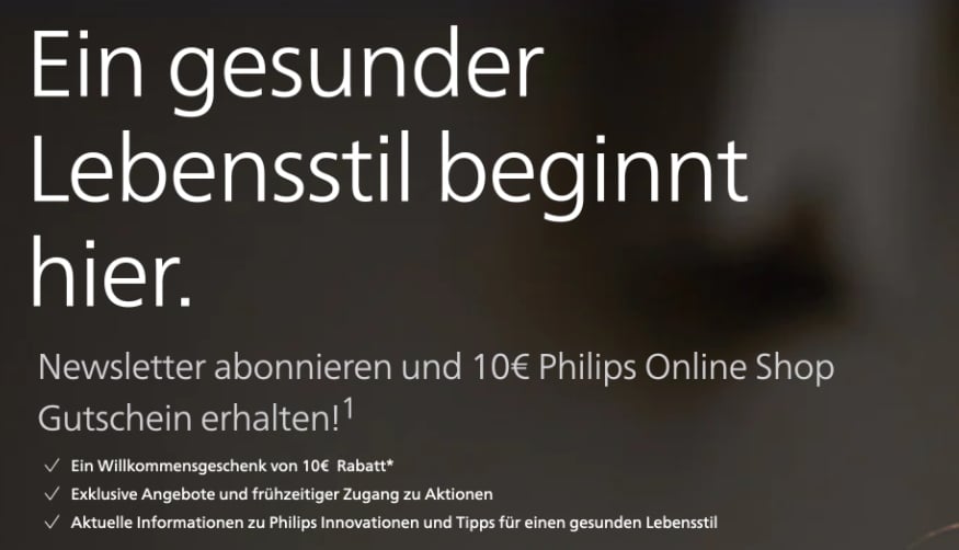 Philips Gewinnspiel gratis Gutschein