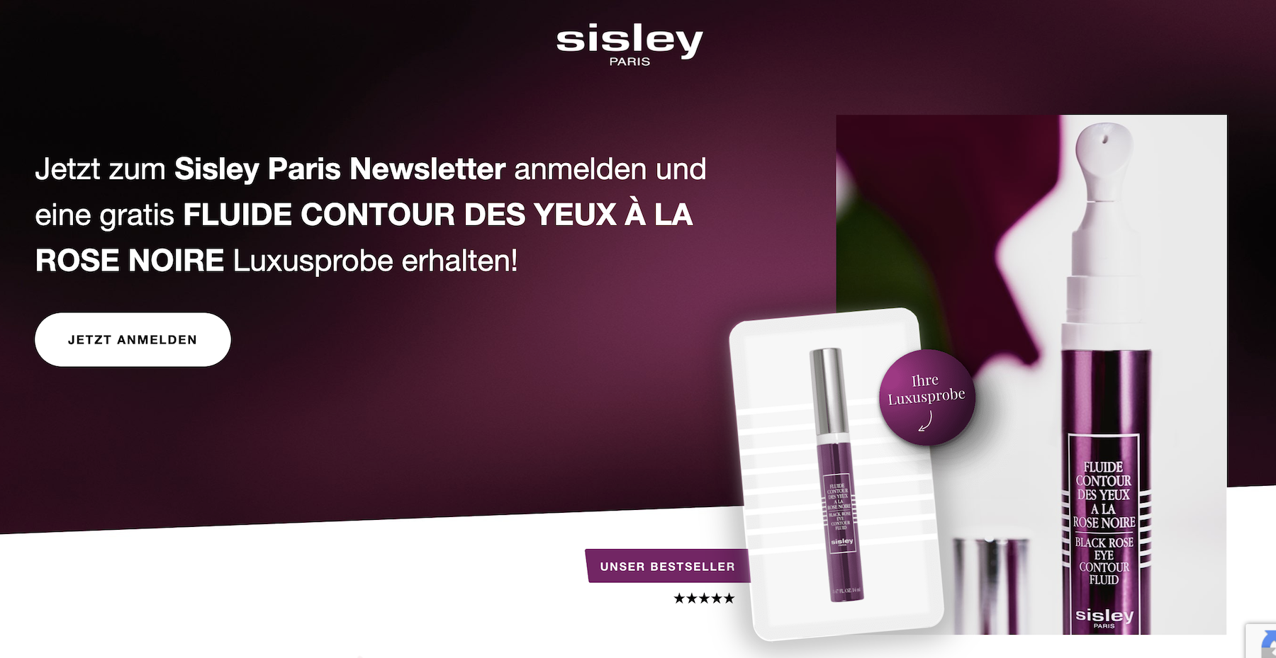 Sisley Gratis Aktion