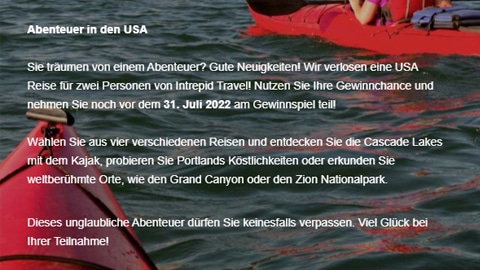 USA Reise Gewinnspiel