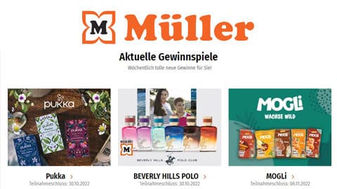 mueller gewinnspiele