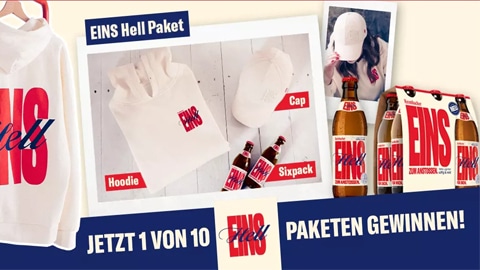 Krombacher Eins Hell Gewinnspiel