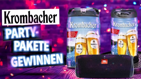 krombacher party pakete gewinnspiel