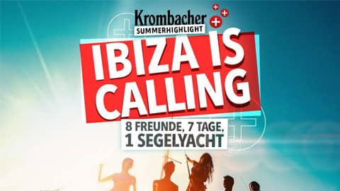 Krombacher Plus Ibiza is Calling Gewinnspiel