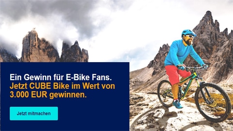 ebike von cube gewinnspiel