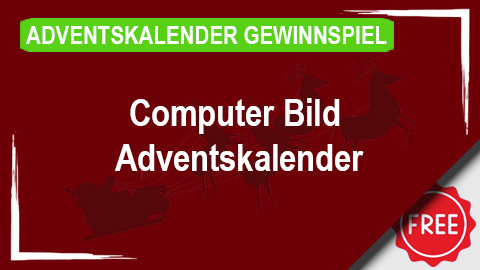 Computer Bild Adventskalender Gewinnspiel