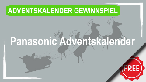 Panasonic Adventskalender Gewinnspiel