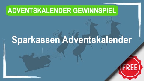 Sparkassen Adventskalender Gewinnspiel