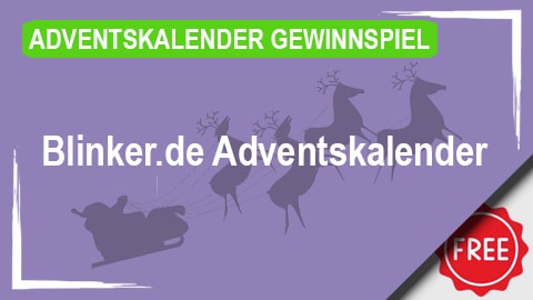 blinker.de Adventskalender Gewinnspiel