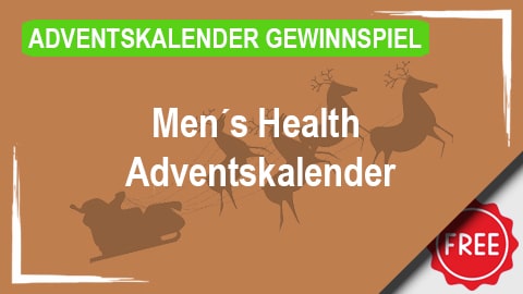 mens health Adventskalender Gewinnspiel