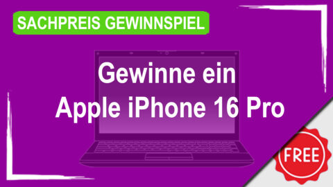 Mit MUSTERHAUS.NET ein Apple iPhone 16 Pro gewinnen