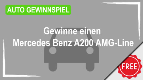 Gewinne mit OOONO beim Autogewinnspiel einen Mercedes Benz A200 AMG-Line