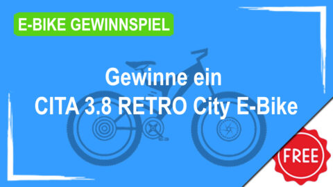 Nutze deine Chance auf ein CITA 3.8 RETRO City E-Bike