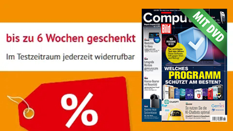 Kostenlose Zeitschrift Computer Bild