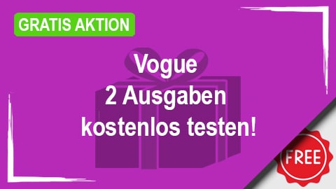 Gratis Aktion Vogue