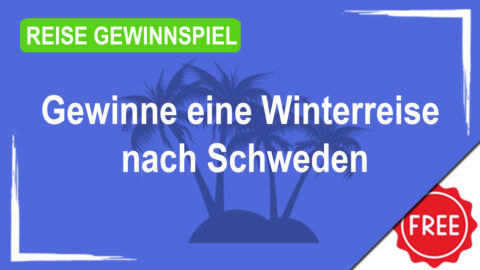 Gewinne mit Marabou eine Winterreise nach Schweden