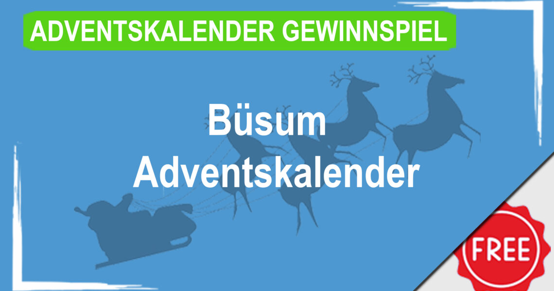 Büsum Adventskalender Gewinnspiel