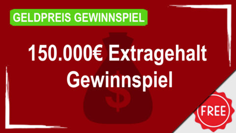150.000€ Extragehalt Gewinnspiel von GewinnArena