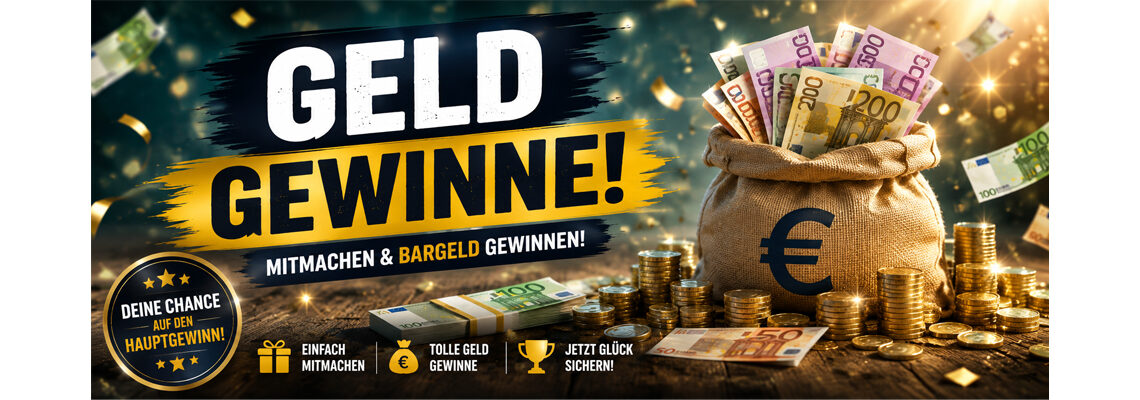 Geld Gewinne Header