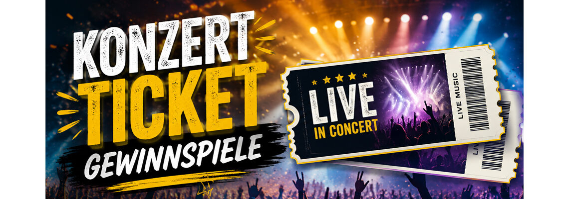 Ticket Gewinnspiele Header