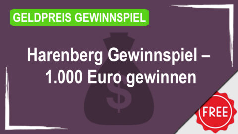 Harenberg Gewinnspiel – 1.000 Euro gewinnen